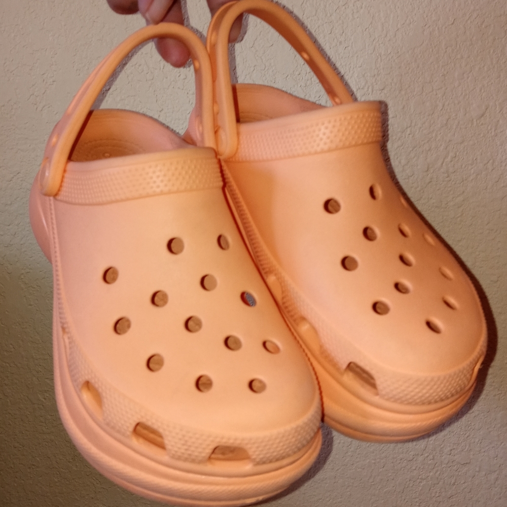 Crocs Bae in Cantaloupe